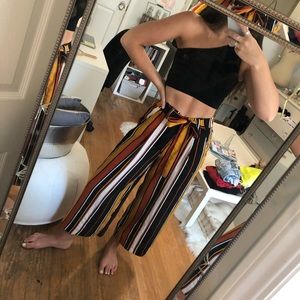 Zara small belted trousers!!